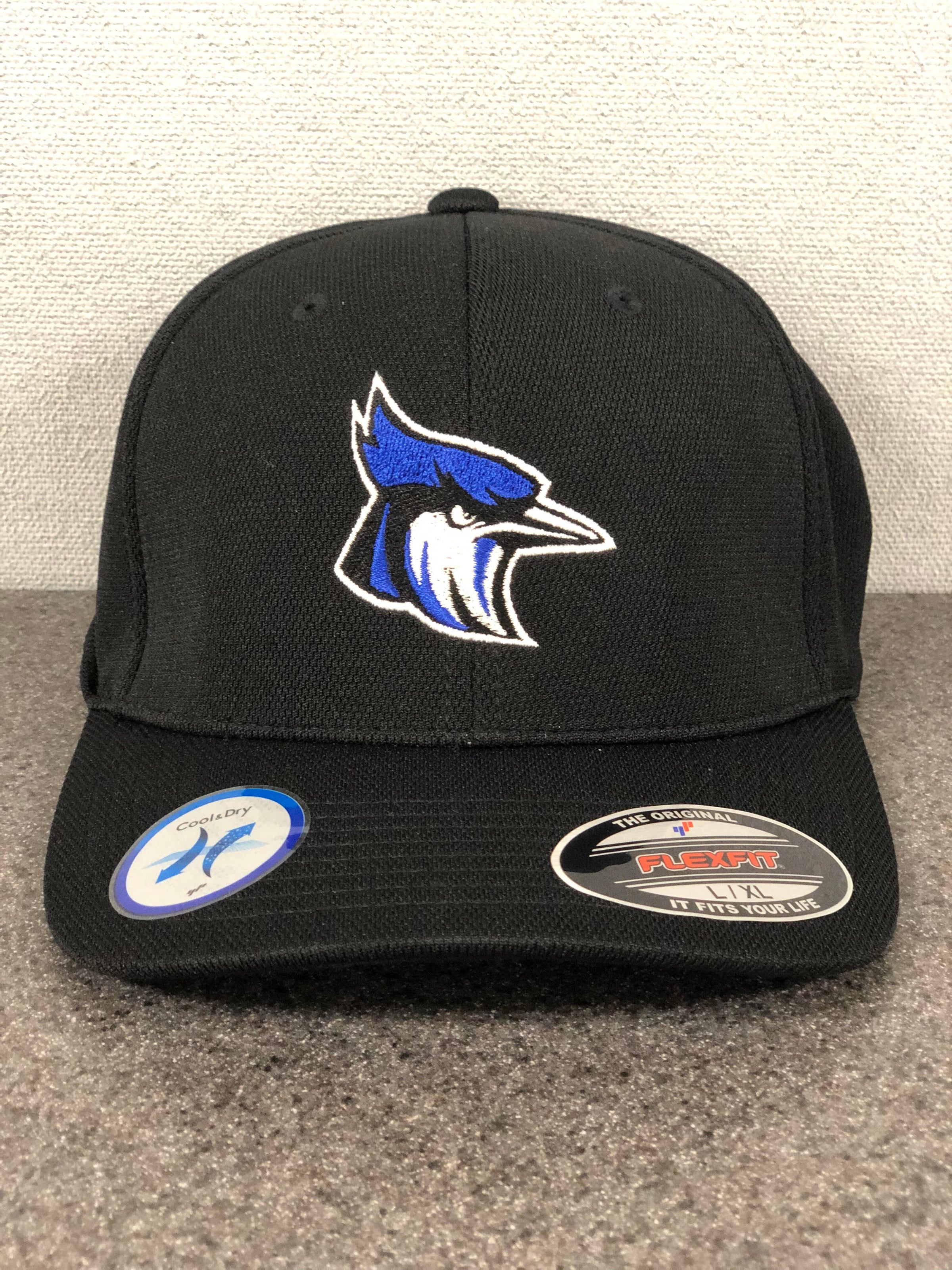 Baseball Cap-Fitted RHS Logo Black